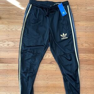NEW adidas Originals Men's Chile 20 Track Pants-Black Size Medium HD8289